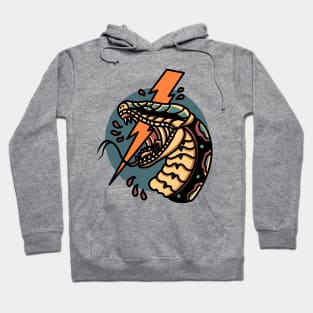 thunder snake tattoo Hoodie